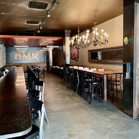 Dmk burger bar - DMK Burger Bar in Chicago, Illinois was featured on the TV Show Diners, Drive-ins and Dives on March 2011 (13 years ago) ... Really..Chicago has so many better burger places that aren't just trendy. Try Revolution Brewery, Small Bar, most any …